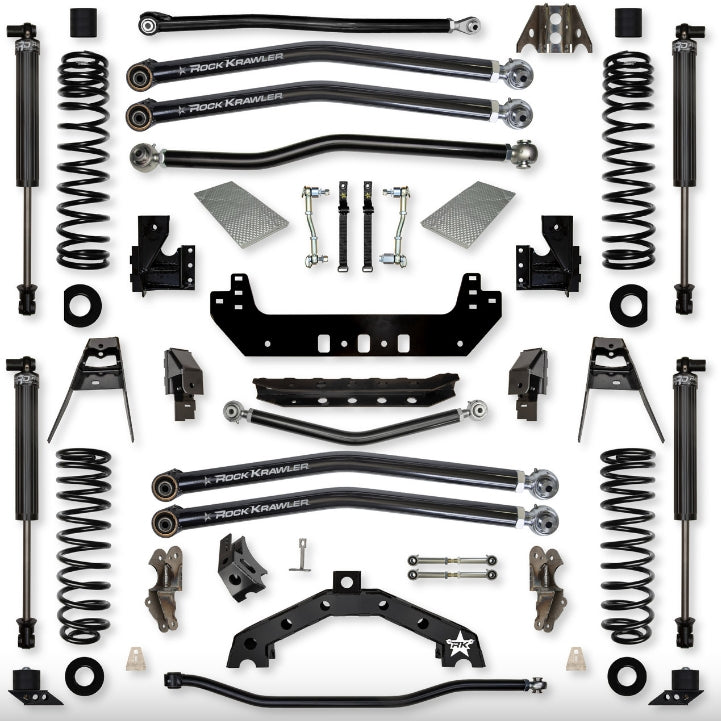 Jeep JLU (4DR) 3.5" X - Factor X2 Long-Arm System