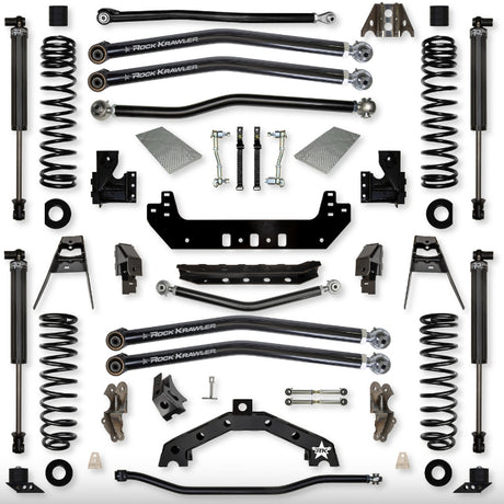 Jeep JLU (4DR) 3.5" X - Factor X2 Long-Arm System