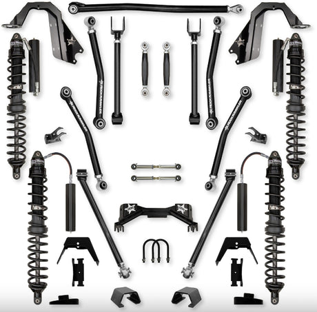 Jeep JT Gladiator 3.0" Adventure - X PRO "No-Limits" Mid-Arm System (RUBICON)