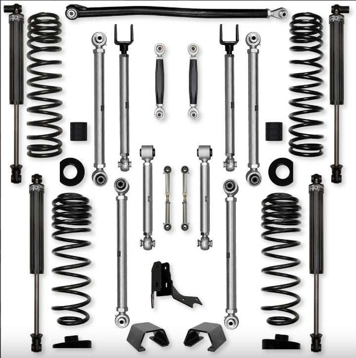 Jeep JT Gladiator 3.0" Diesel X-Factor PRO "No Limits" Mid-Arm System (RUBICON)