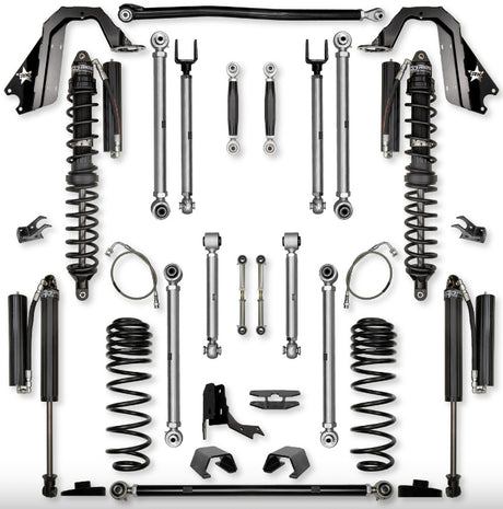 Jeep JT Gladiator 4.5" Diesel X-Factor PRO "No Limits" Mid-Arm System (RUBICON)