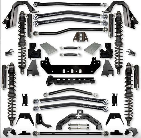 Jeep JT Gladiator 3.0" X-Factor X2 "No-Limits" Long-Arm System (RUBICON)