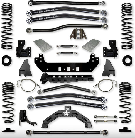 Jeep JT Gladiator 4.5" X-Factor X2 "No-Limits" Long-Arm System (RUBICON)