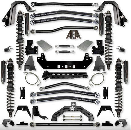 Jeep JT Gladiator 4.5" X-Factor X2 "No-Limits" Long-Arm System (RUBICON)