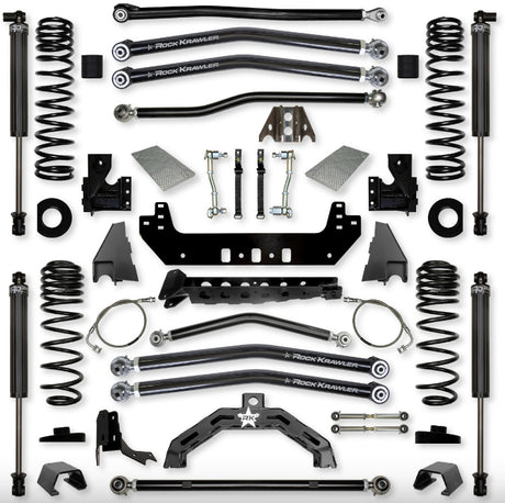 Jeep JT Gladiator 4.5" Diesel X-Factor X2 Long-Arm System