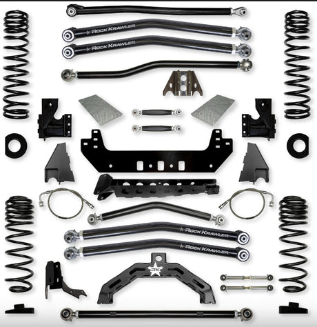 Jeep JT GladIator 4.5" Diesel X-Factor X2 "No-Limits" Long-Arm System (RUBICON)