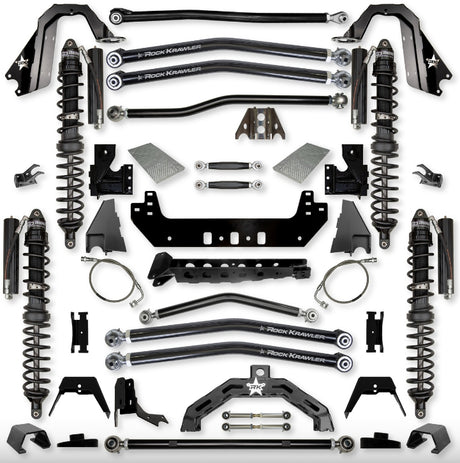 Jeep JT GladIator 4.5" Diesel X-Factor X2 "No-Limits" Long-Arm System (RUBICON)